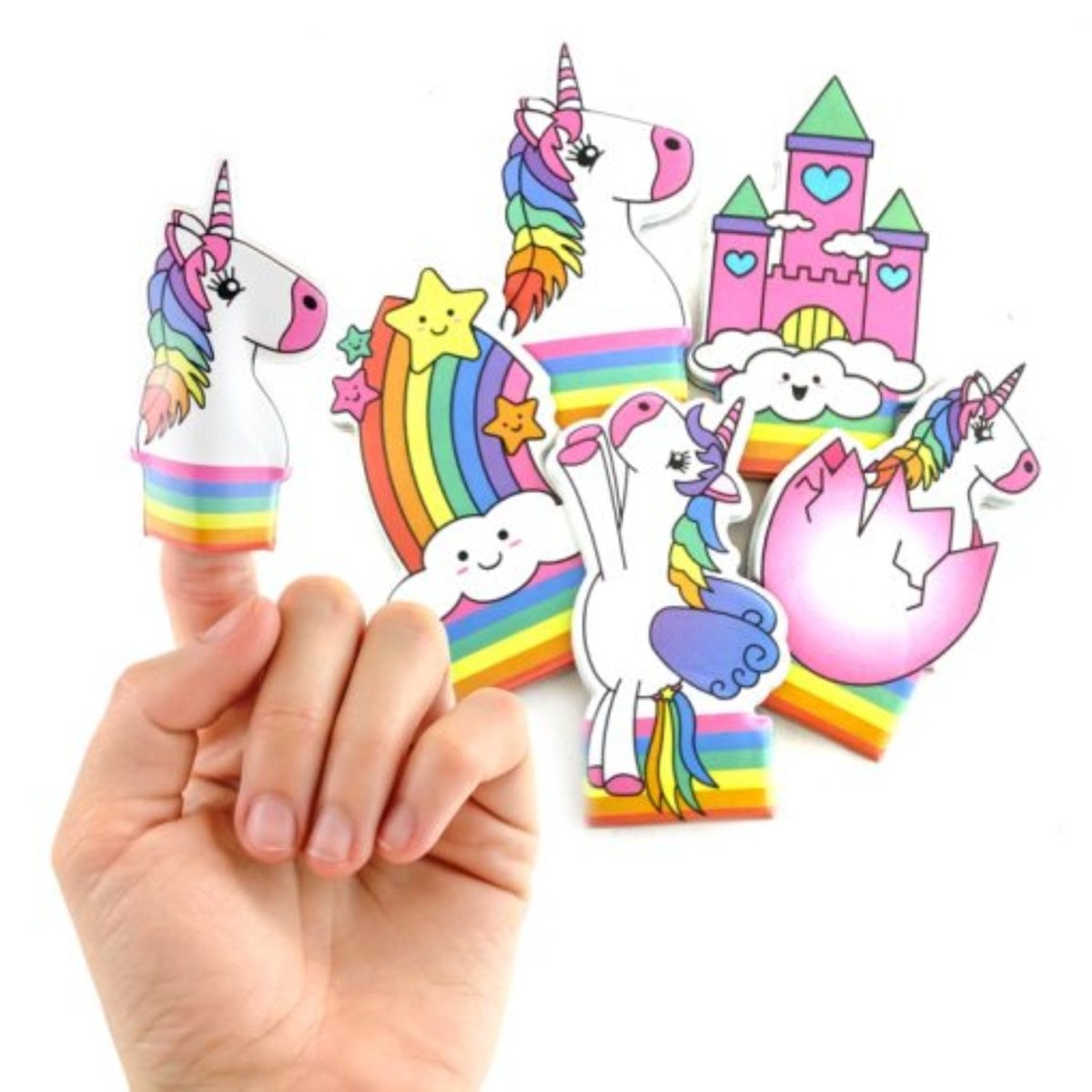 Unicorn 3D Finger Puppet - PoundToys
